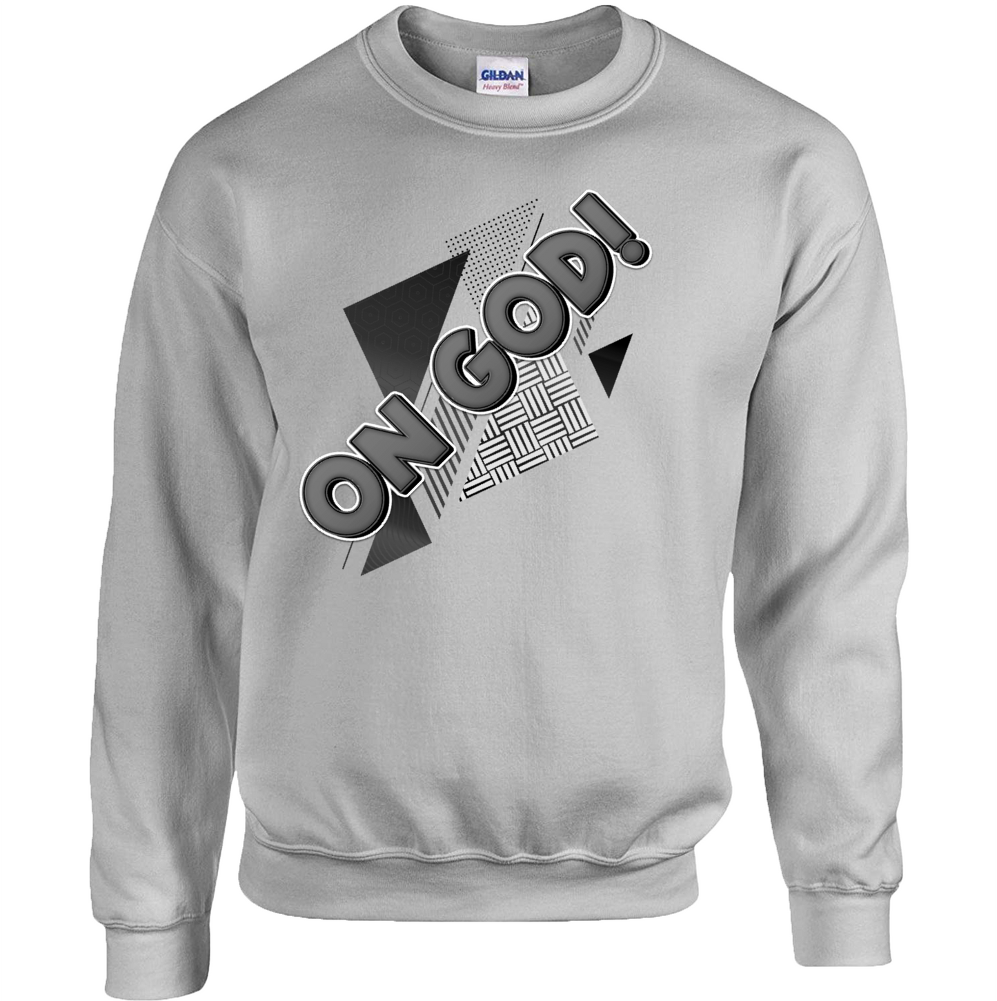 On God sweat shirt
