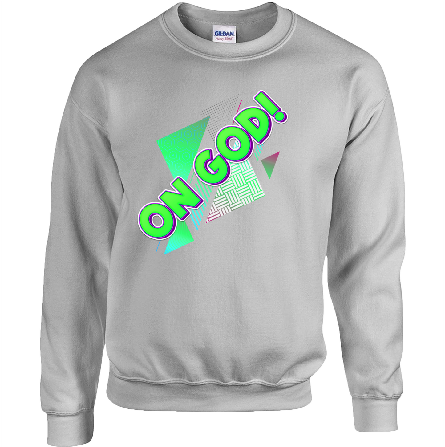 On God sweat shirt