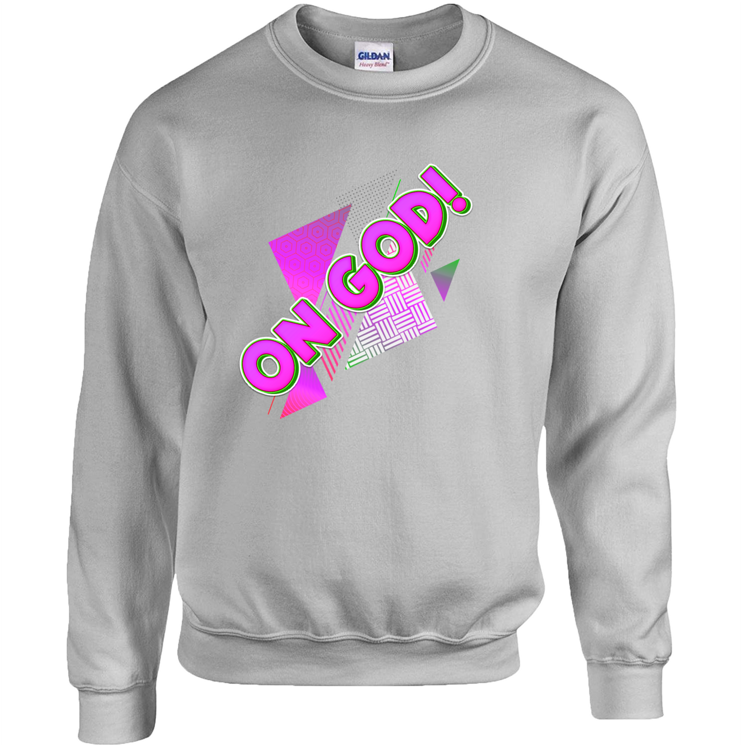 On God sweat shirt