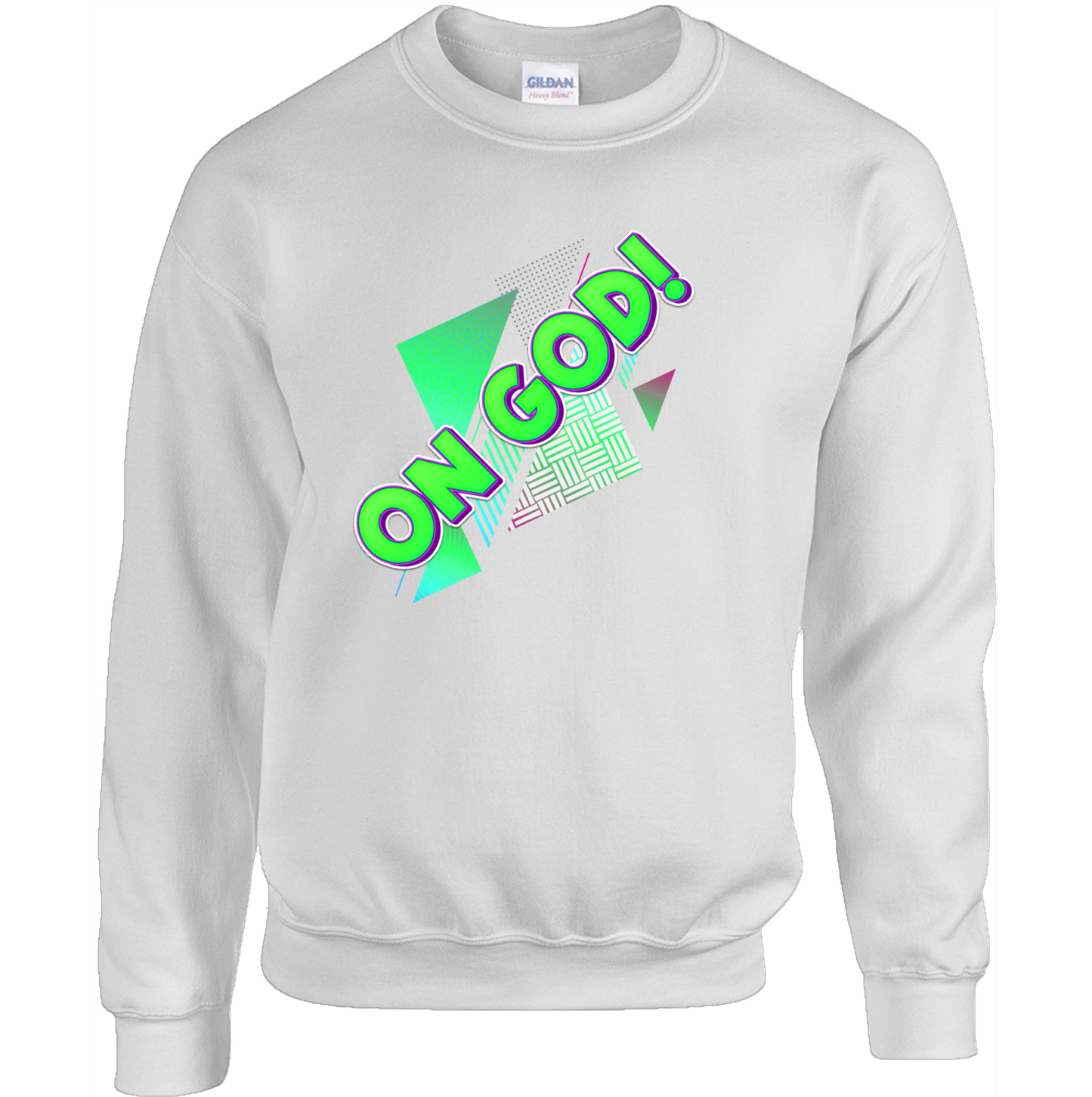 On God sweat shirt