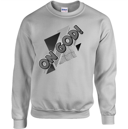 On God sweat shirt