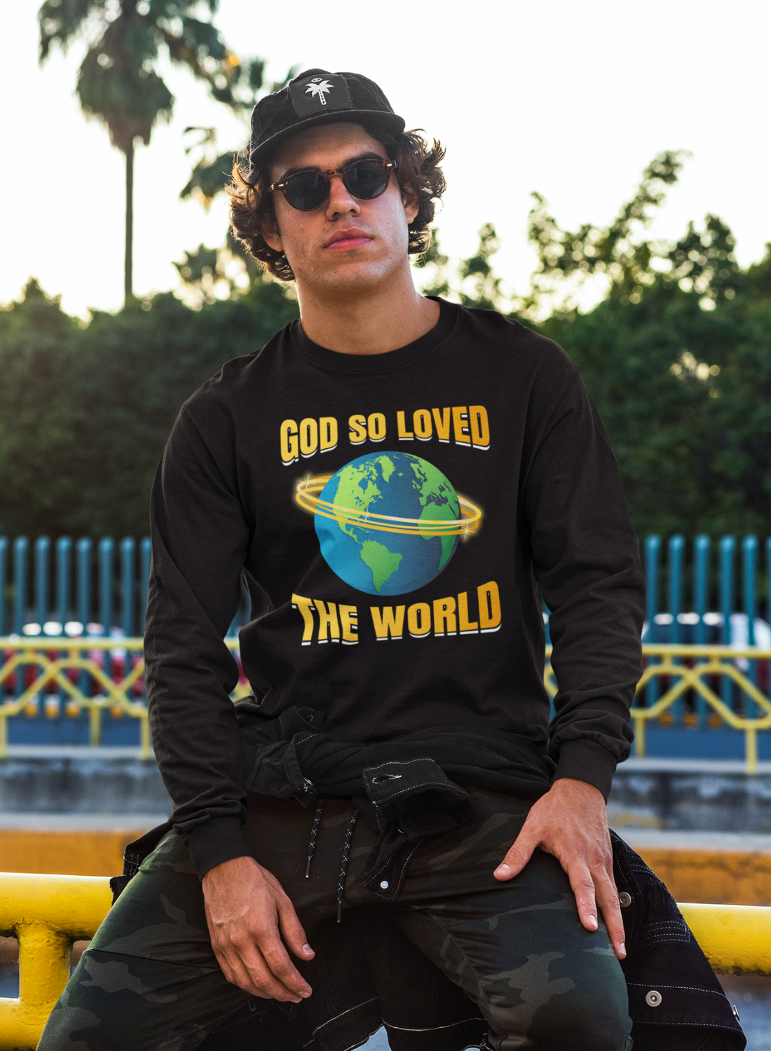 God So Loved The World Long Sleeve T-shirt