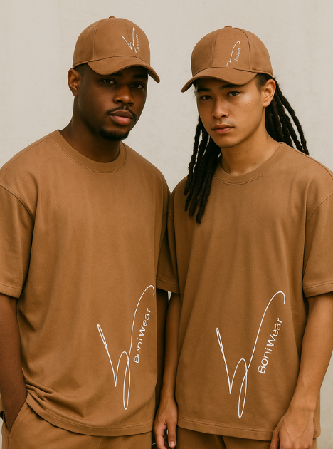 Ultra Suede Fabric Oversized Fit with Matching Cap